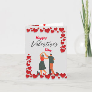 Valentijnsvogels Kaart