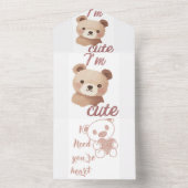 Valentin All In One Uitnodiging (Binnen)