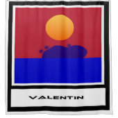 Valentin Design No.1803 Douchegordijn (Voorkant)