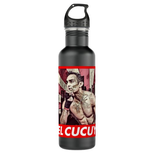 Valentina Shevchenko design Essential T Shirt Waterfles (Voorkant)