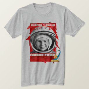 Valentina Tereshkova eerste VROUW IN RUIMTE T-shirt