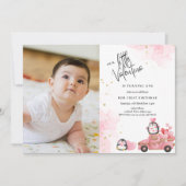 Valentina's eerste uitnodiging voor een verjaardag (Voorkant)