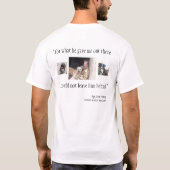 Valentina's Version — NowZad T-shirt (Achterkant)