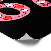 Valentine 67 Meme Six Seven Cute Gen Alpha  Poster (Hoek)