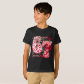 Valentine 67 Six Seven 6 7 Meme Valentines Day Gir T-shirt (Voorkant volledig)