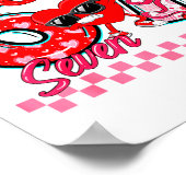 Valentine 67 Six Seven Meme Dabbing Hearts Matchin Poster (Hoek)