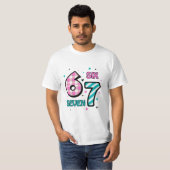 Valentine 67 Six Seven Valentijnsdag T-shirt (Voorkant volledig)
