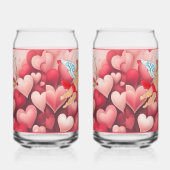 Valentine Arrow Glass Blikvorm Glas (Links)
