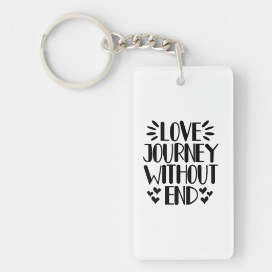 Valentine Art Love Journey Without End Sleutelhanger (Voorkant)