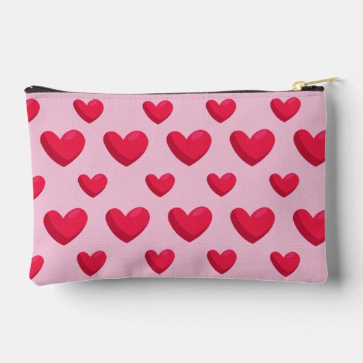 Valentine Background With Heart Love            Etui (Achterkant)