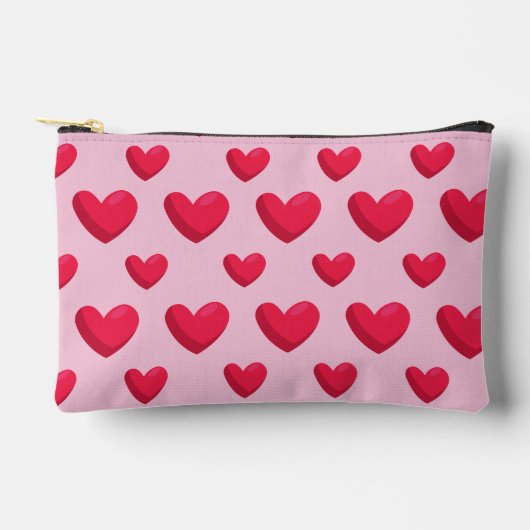 Valentine Background With Heart Love Etui (Voorkant)