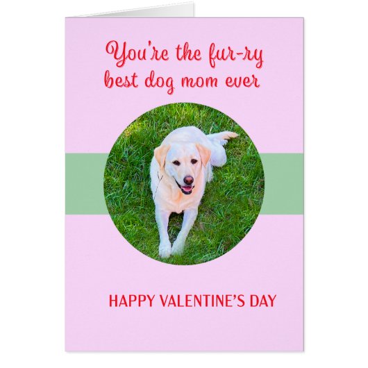 Valentine Beste Hond Moeder Liefde Cute (Voorkant)