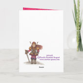 Valentine Card Feestdagen Kaart (Achterkant)