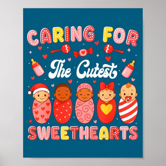 Valentine Caring For The Cutest Sweethearts Nicu N Poster (Voorkant)