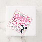 Valentine Cheerleader Gift Tags Bedankjes Labels (In situ)