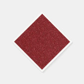 Valentine Classic Trendy Rode Glitters Servet (Hoek)