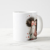 Valentine Coffee Mug – First Kiss Sweet Romance Grote Koffiekop (Voorkant rechts)