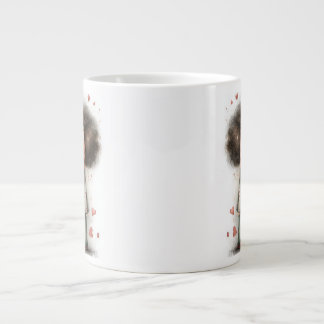 Valentine Coffee Mug – First Kiss Sweet Romance Grote Koffiekop