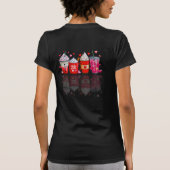 Valentine Coffee PNG Sublimation Design T-shirt (Achterkant)