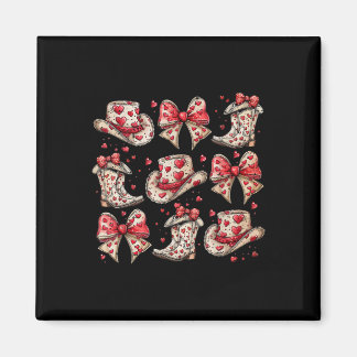 Valentine Coquette Boog Valentine Howdy Cowgirl Bo Magneet