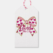 Valentine Coquette Christian  Cadeaulabel (Voorkant)