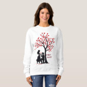 Valentine Cozy Love – Women’s Crewneck Sweatshirt (Voorkant volledig)