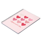 Valentine Dag 2023 Sweet Hearts Notitieboek (Linkerzijde)