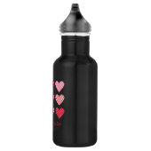 Valentine Dag 2023 Sweet Hearts Waterfles (Rechts)