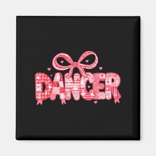 Valentine Danser Ballet Ontwerp Magneet (Voorkant)