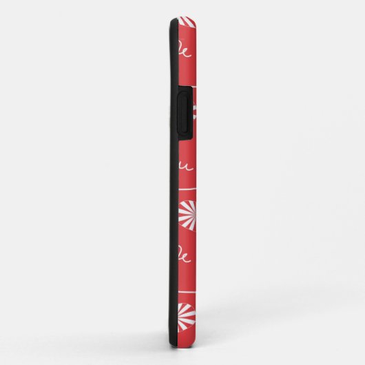 Valentine Day Achtergrond Case-Mate iPhone Case (Achterkant/rechts)