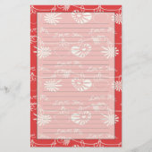 Valentine Day Background Briefpapier (Voorkant)