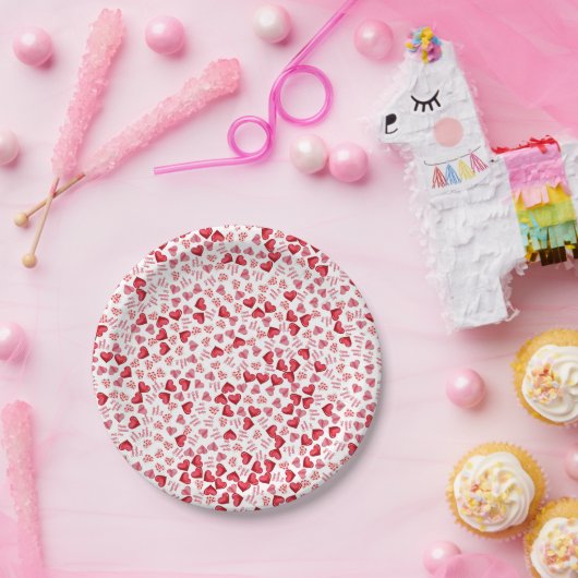 Valentine Day Funny Love Papieren Bordje (Feest)