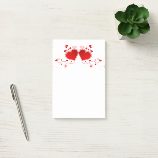 Valentine Day Hearts Post-it® Notes (Kantoor)