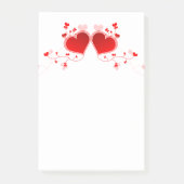 Valentine Day Hearts Post-it® Notes (Voorkant)