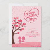 Valentine Day Invitation Kaart (Voorkant)