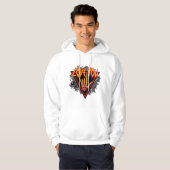 Valentine day´s Love romantic holiday heart romans Hoodie (Voorkant volledig)