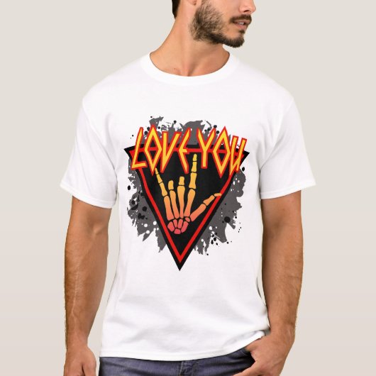 Valentine day´s Love romantic holiday heart romans T-shirt (Voorkant)
