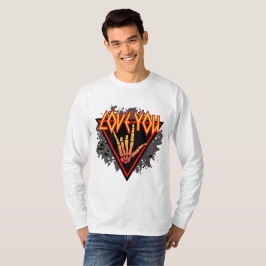 Valentine day´s Love romantic holiday heart romans T-shirt (Voorkant volledig)