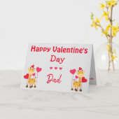 Valentine Day Safari for Dad Kaart (Gele Bloem)