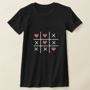 Valentine day tic tac teen harten t-shirt