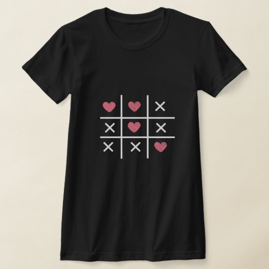 Valentine day tic tac teen harten t-shirt (Laagn)