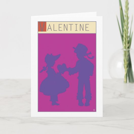 <Valentine> door Steve Collier Feestdagen Kaart (Voorkant)