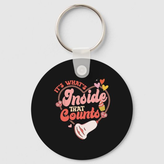 Valentine echoscopist sleutelhanger (Voorkant)