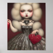 Valentine | Een vreemde goth pop poster (Voorkant)