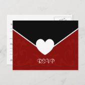 Valentine Envelope Uitnodiging Briefkaart (Voorkant / Achterkant)