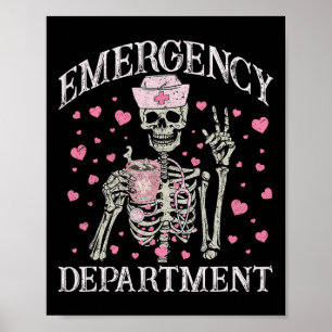 Valentine Er Verpleegster Spoedeisende Hulp Kamer  Poster