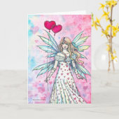 Valentine Fee Blankokaart van Molly Harrison Kaart (Gele Bloem)