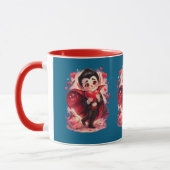 Valentine Funny Dracula Mug  Mok (Links)