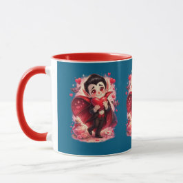 Valentine Funny Dracula Mug  Mok