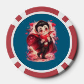 Valentine Funny Dracula Poker Chips (Achterkant)